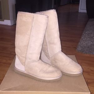 Classic Tall -Women Uggs Color: Sand